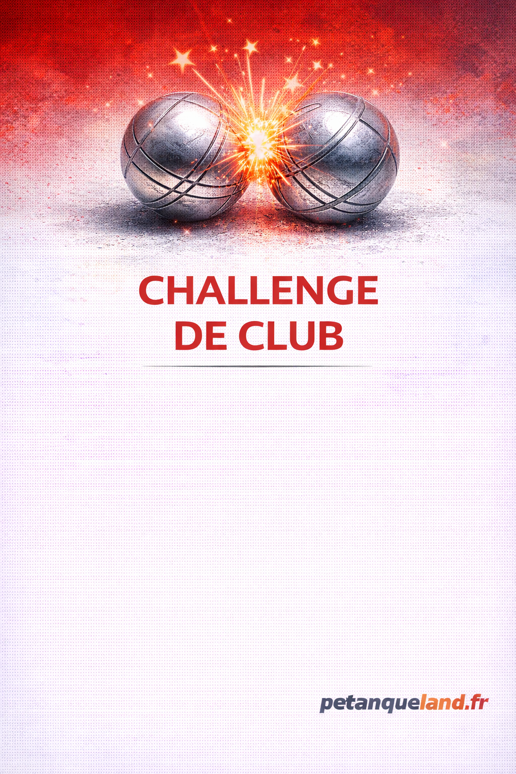 affiche club challenge sport