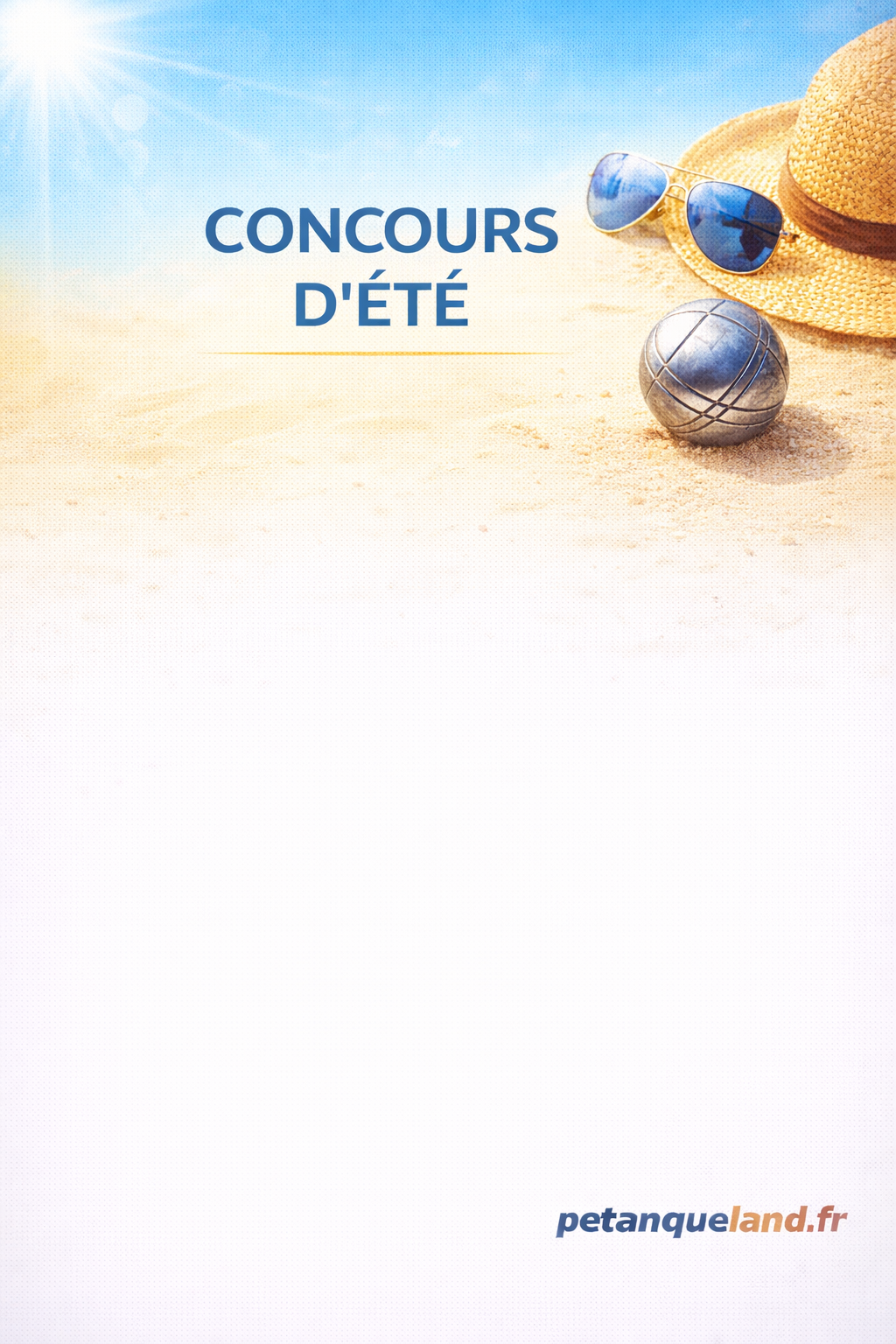 affiche club ete soleil