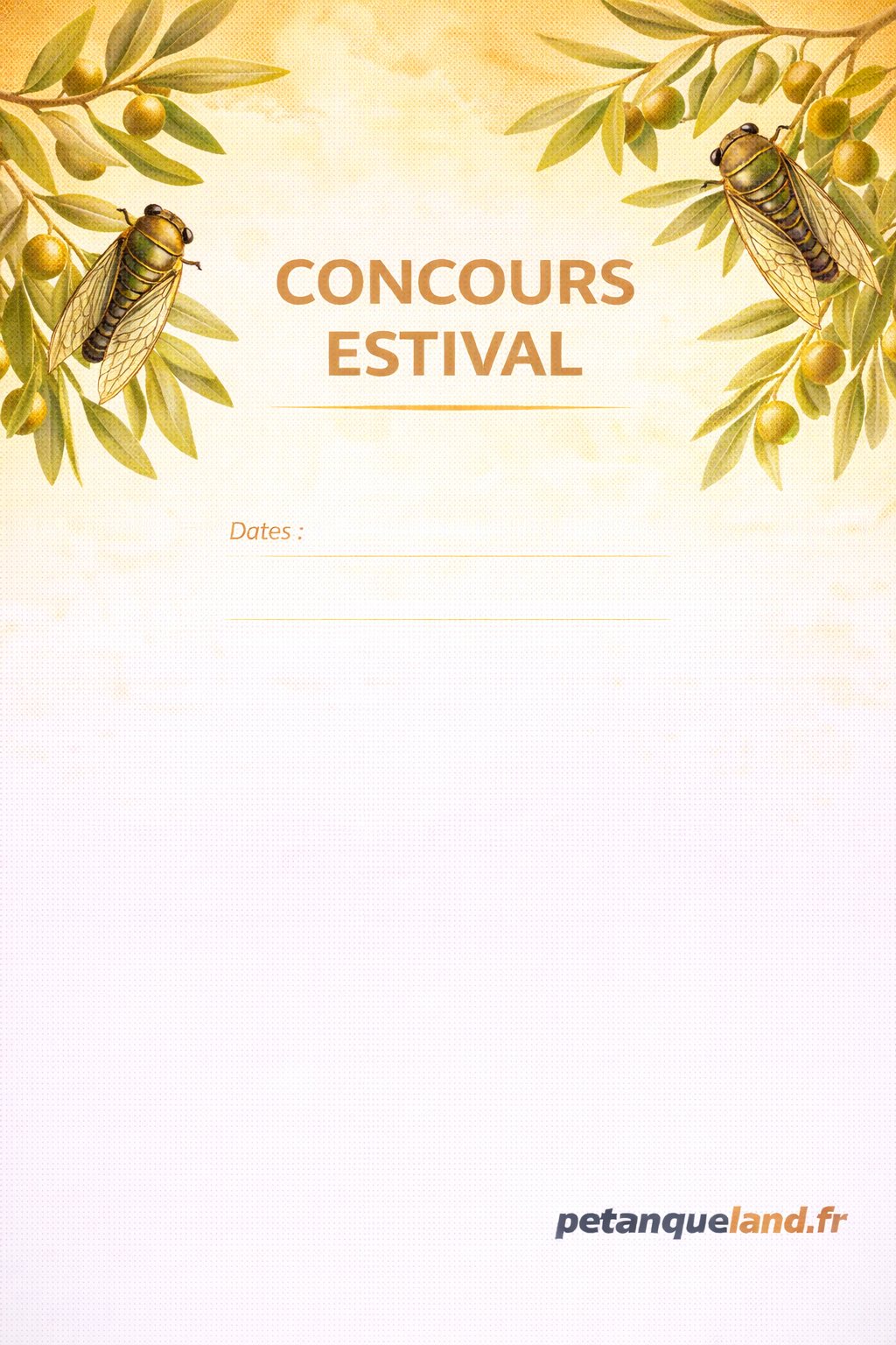 affiche club ete sud