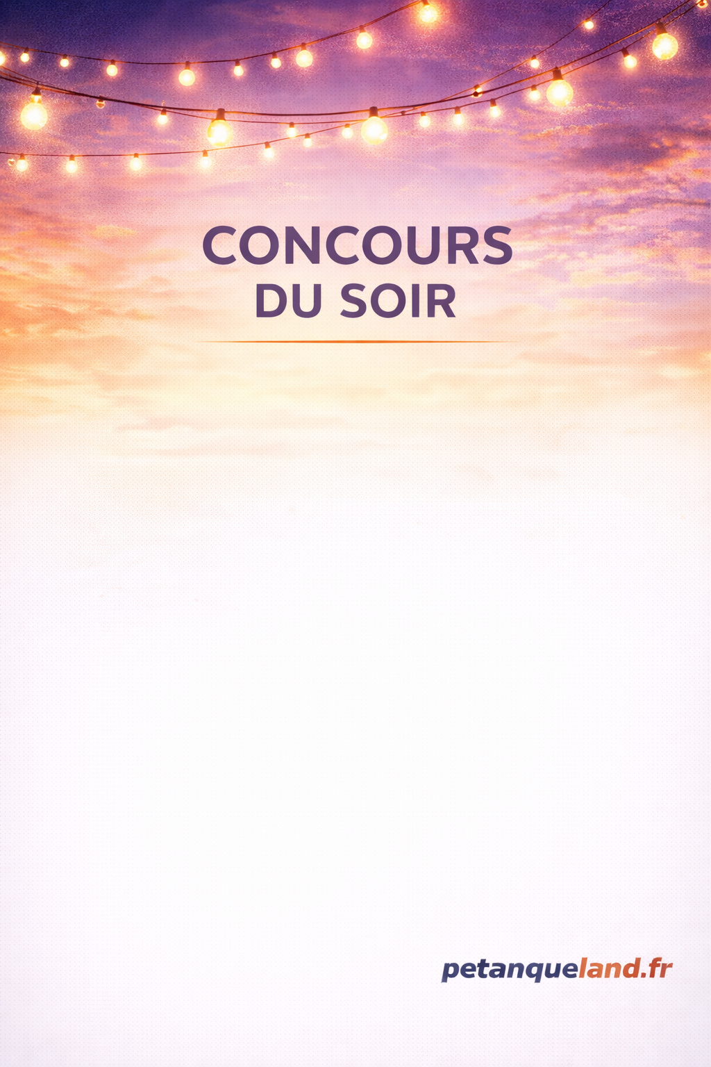 affiche club soir guinguette