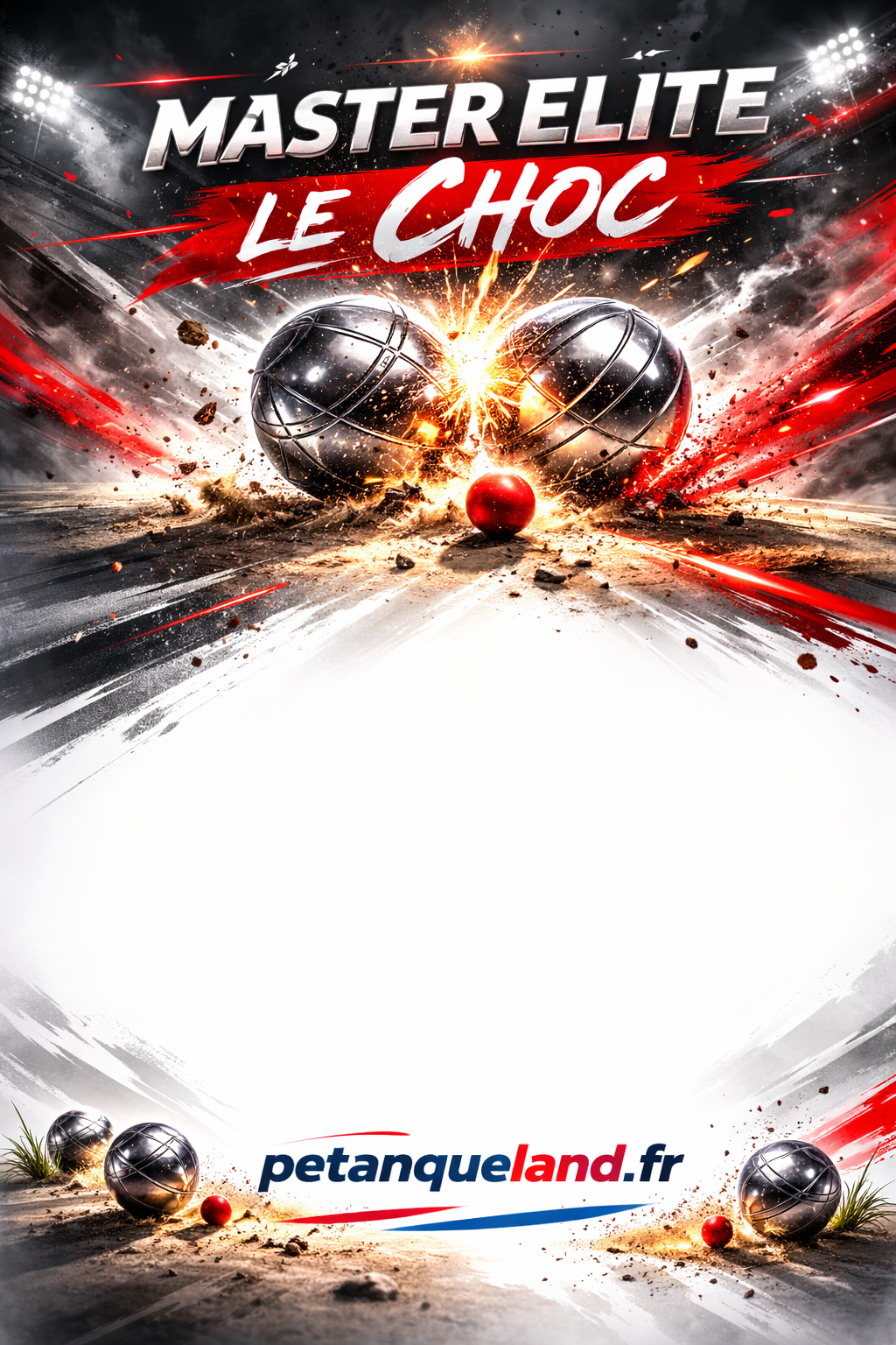affiche petanque master elite choc