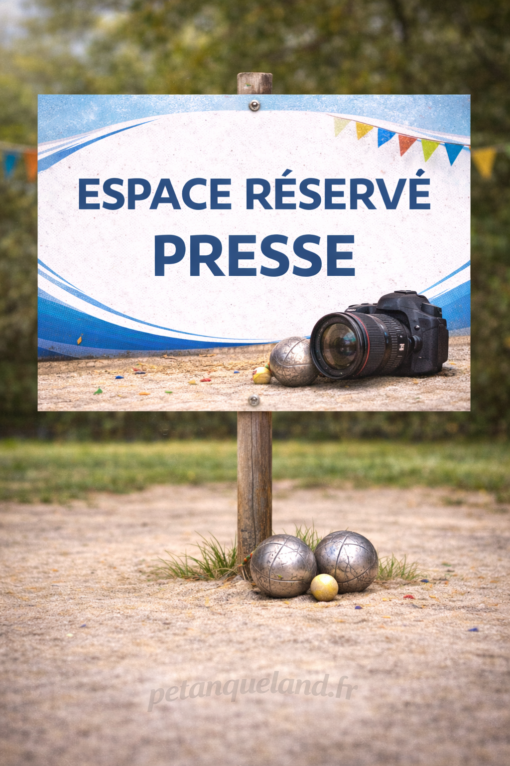 pancarte reserve presse