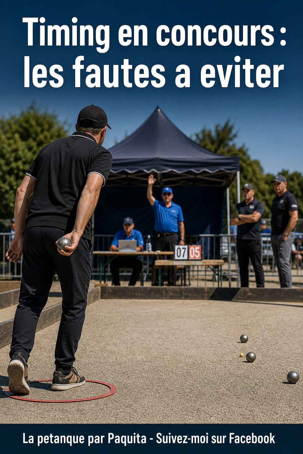 Ces infractions de timing à la pétanque et leurs conséquences officielles
