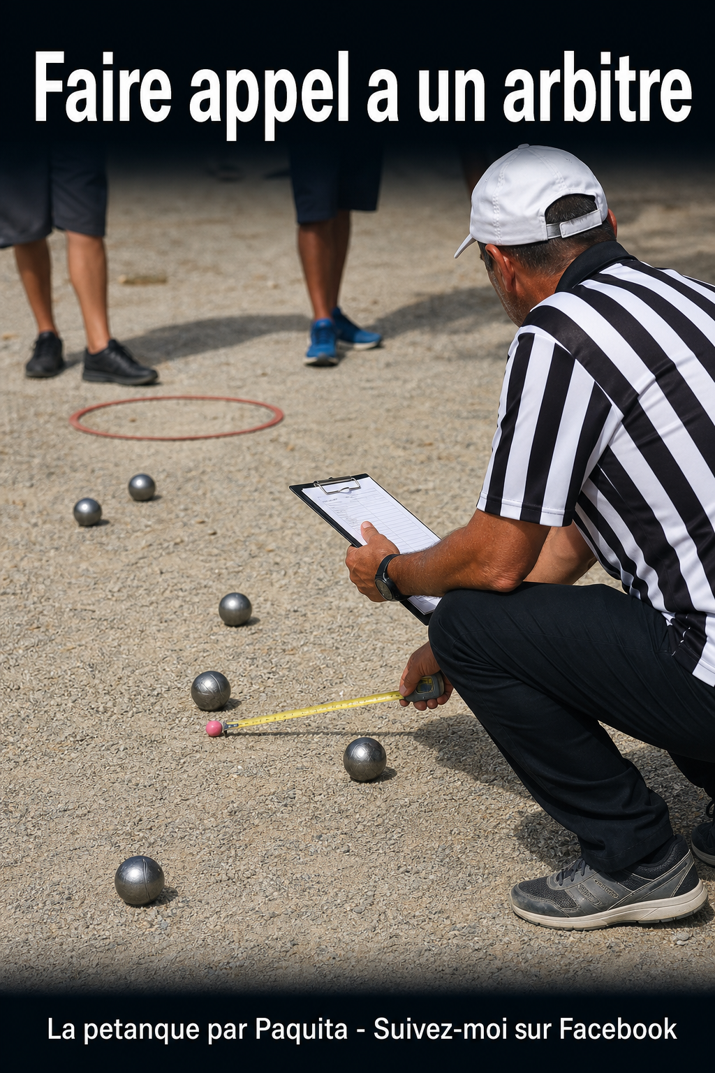 Quand et comment faire appel à un arbitre à la pétanque en concours ?