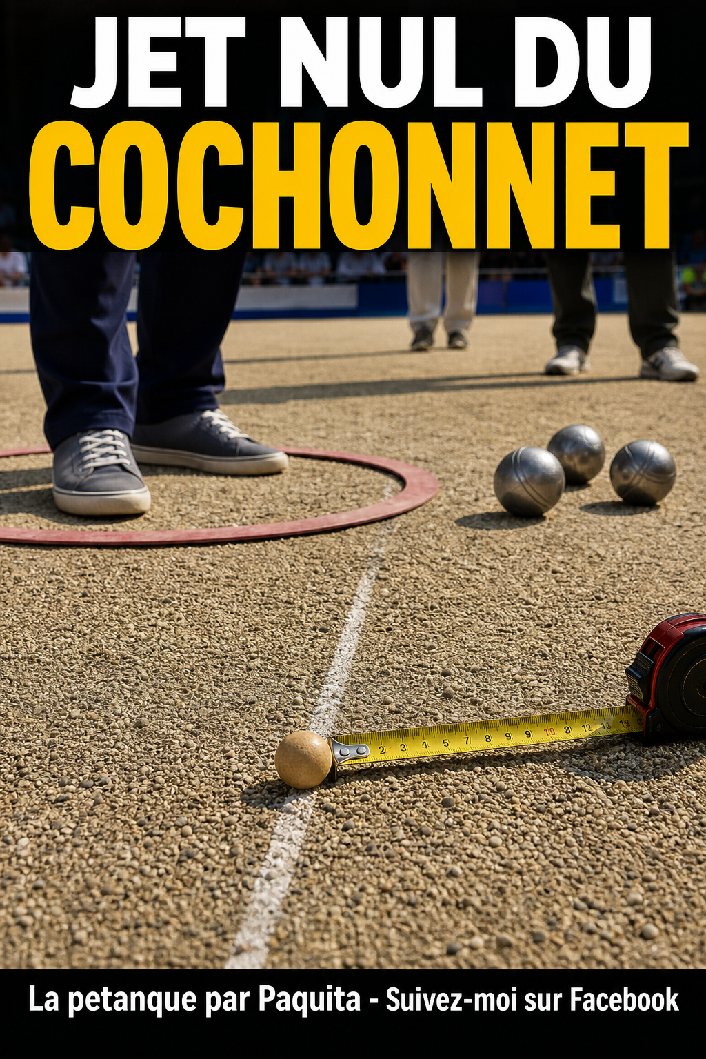 Quand le jet du cochonnet est-il declare nul selon le reglement officiel ?