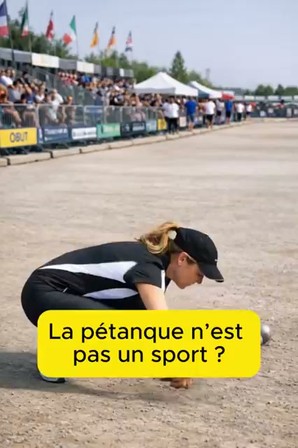 👉 “La pétanque n’est pas un sport ? 🤔”