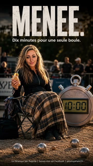 Pétanque : La mène qui dure 10 minutes