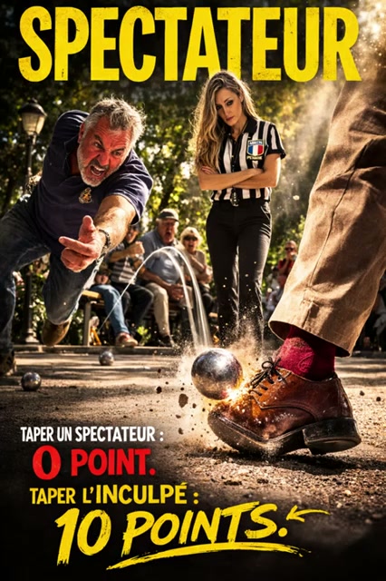BOULE CONTRE SPECTATEUR : QUE DIT LE RÈGLEMENT ?