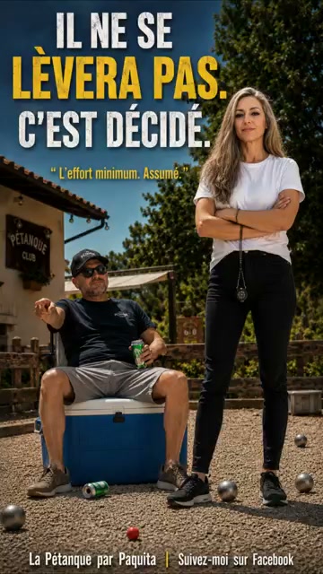 Hors de question de bouger !