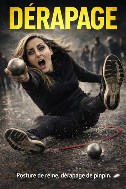 DÉRAPAGE TOTAL à la pétanque !