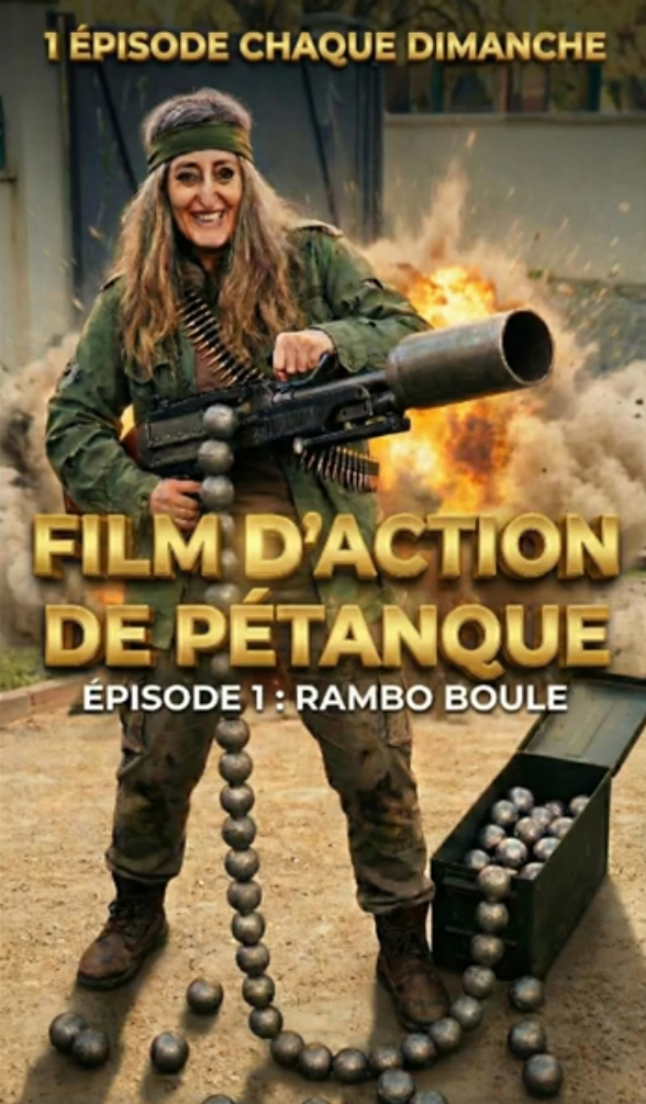 Film d'action pétanque : RAMBO BOULE