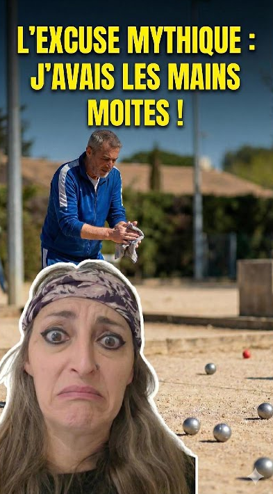 J'avais les mains moites