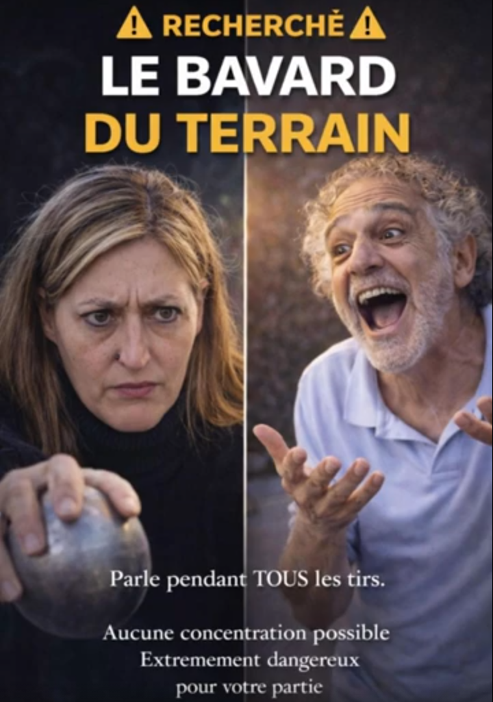 LE JOUEUR QUI PARLE PENDANT TON TIR 🗣️ L'Opposé du Silence ! (Paquita Pétanque)