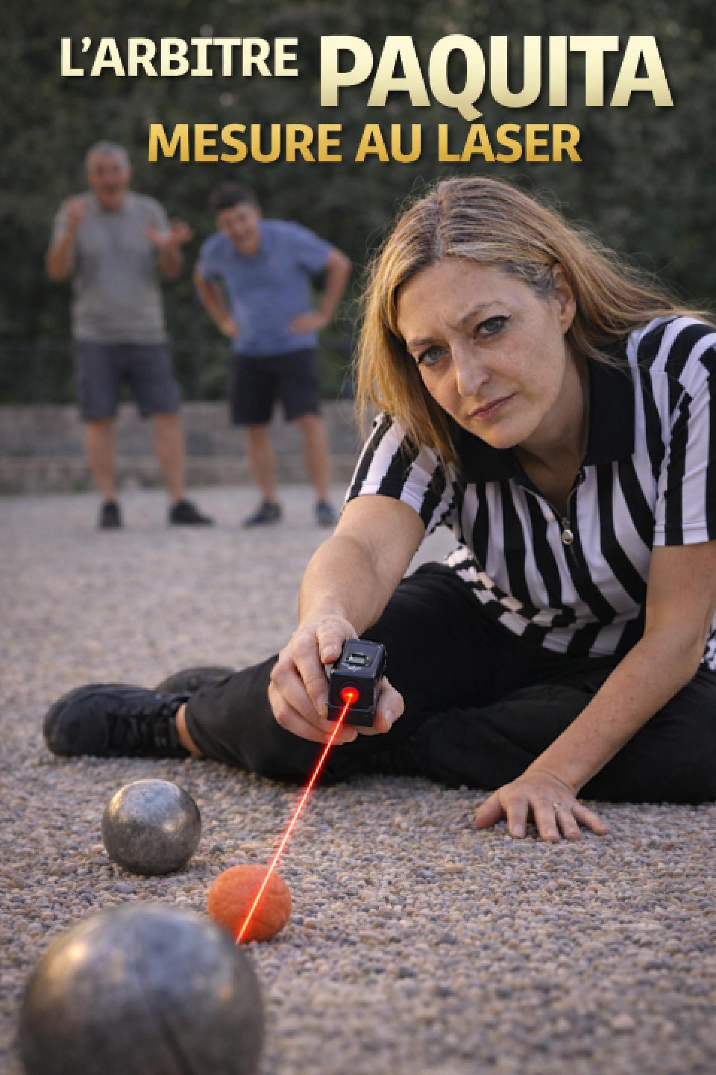 Quand l’arbitre sort la mesure au laser