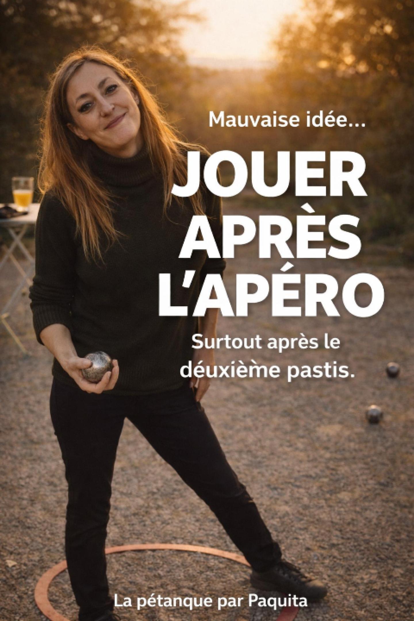 Quand tu joues à la pétanque après l’apéro