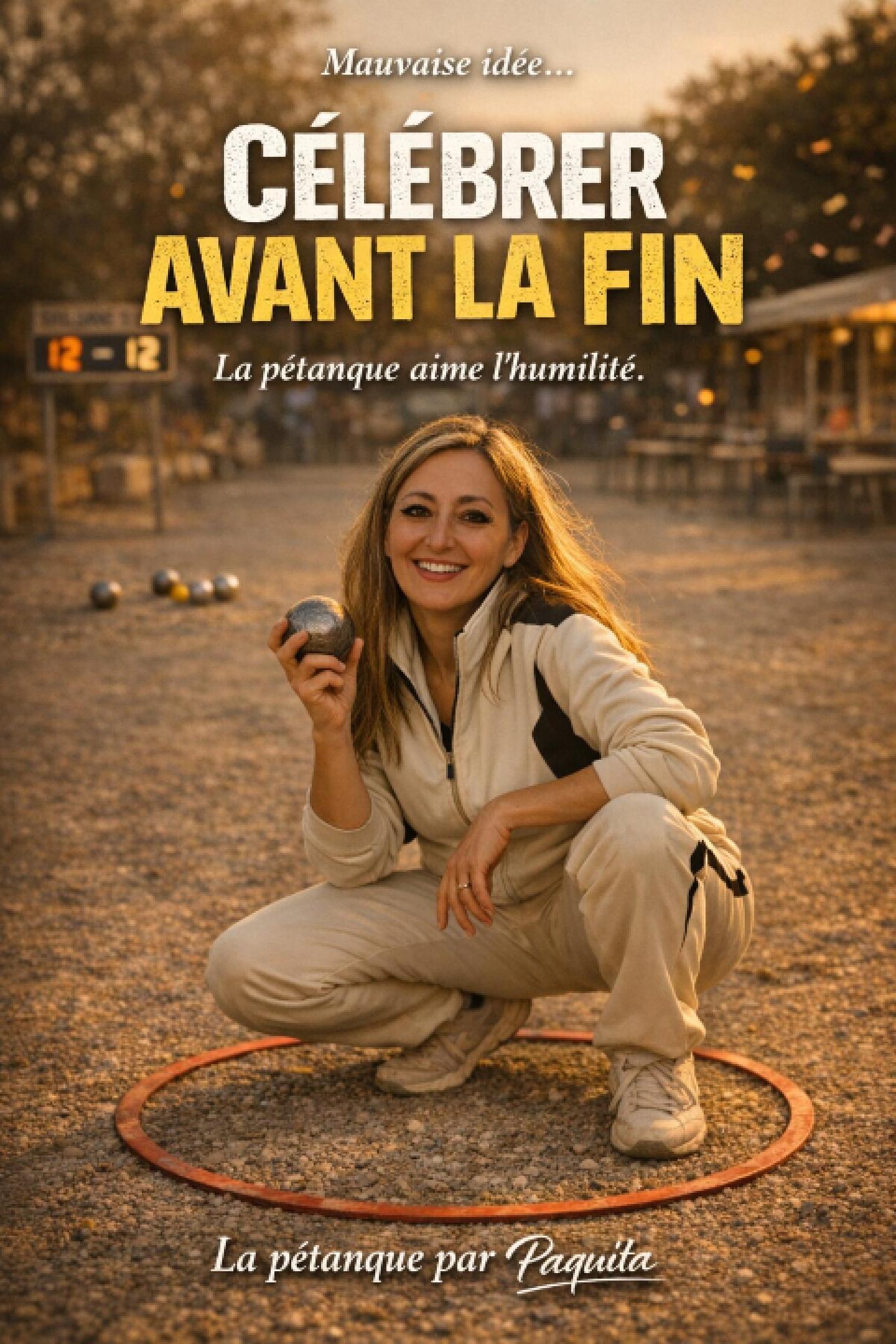 Pétanque, quand tu célèbres avant la fin...