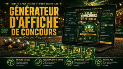 Générateur d’affiche de concours