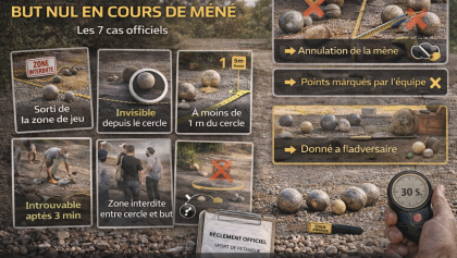 pétanque but nul en cours de mène