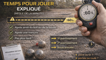 pétanque combien de temps pour jouer