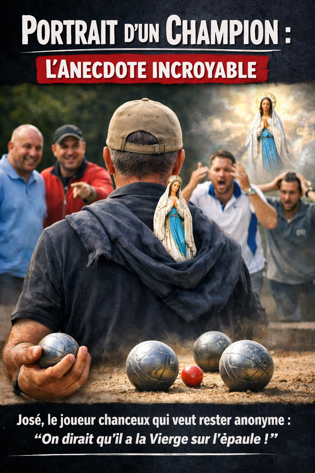 Portrait d’un champion pétanque : l’incroyable anecdote de celui qu’on appelle « L’Élu »