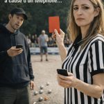 Comment j'ai mis un carton rouge à cause d'un téléphone