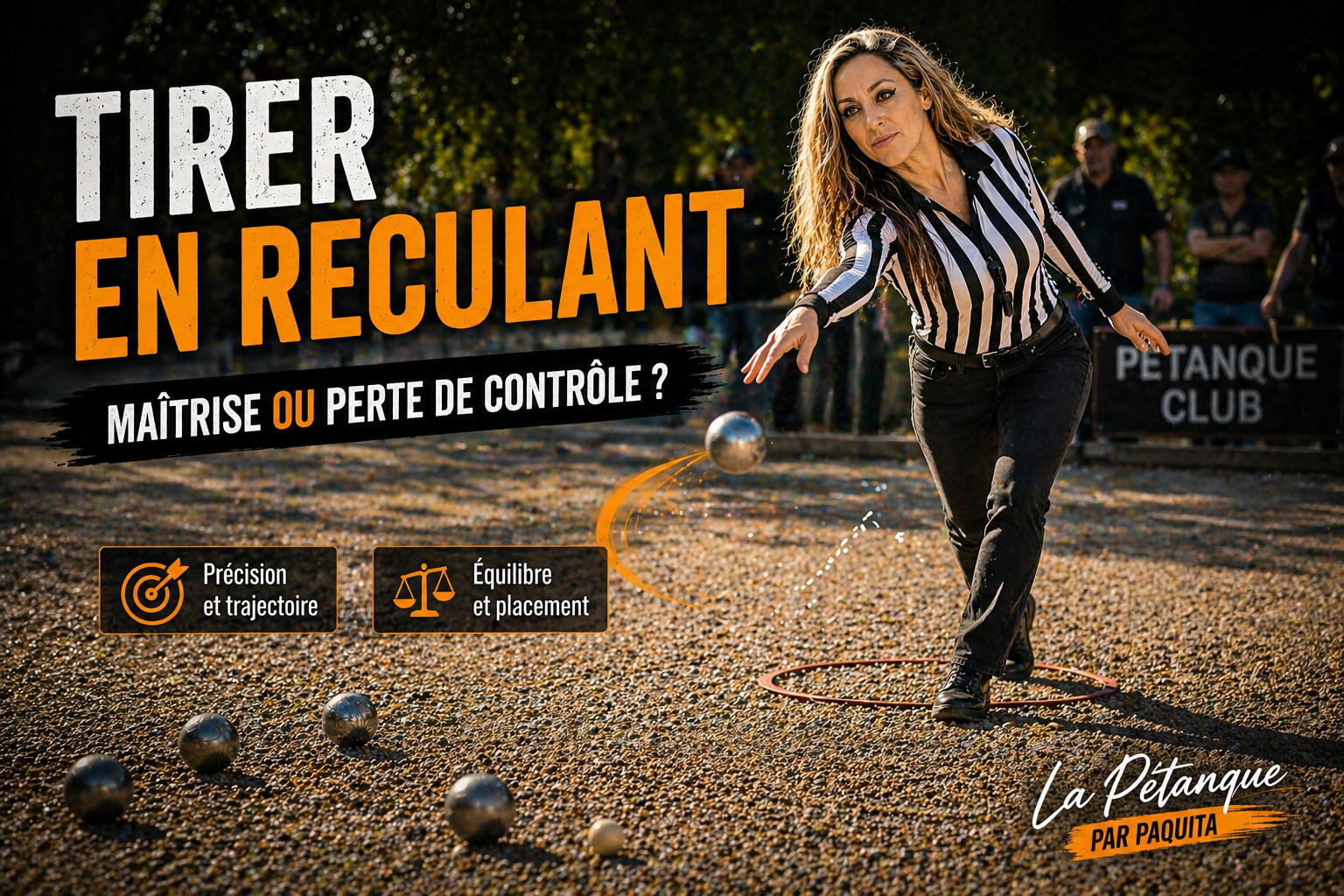 Pétanque : Comment maîtriser le tir en reculant ?